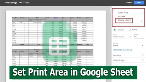 How to Select Print Area in Google Sheets: A Symphony of Chaos and Order